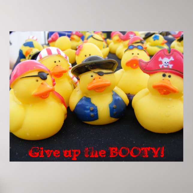Pirate Duckies Poster (Front)