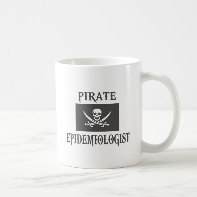 Pirate Epidemiologist Coffee Mug (Right)
