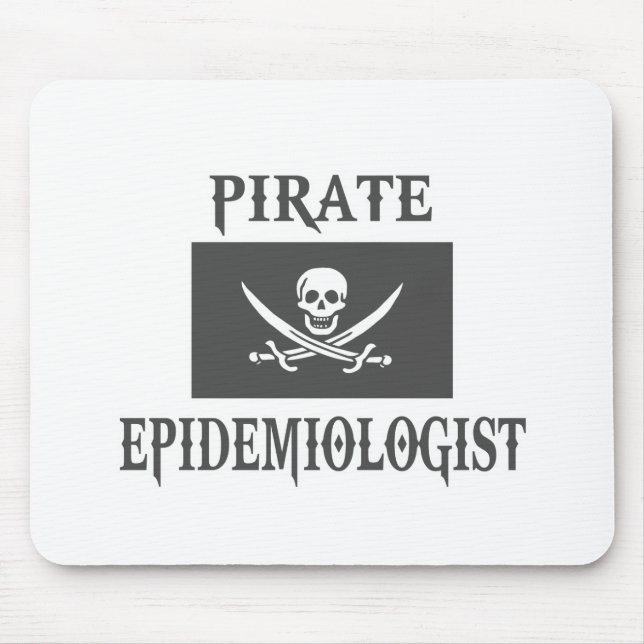 Pirate Epidemiologist Mouse Mat (Front)