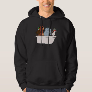 Pirate Eye Patch Sword Sea Sailor Crew Ship Treasu Hoodie