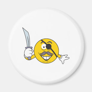 Pirate Face Magnet