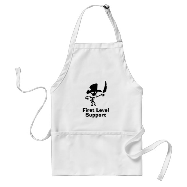 Pirate First Level Support Standard Apron (Front)
