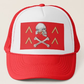 PIRATE FLAG CAPTAIN EVERY/AVERY TRUCKER HAT