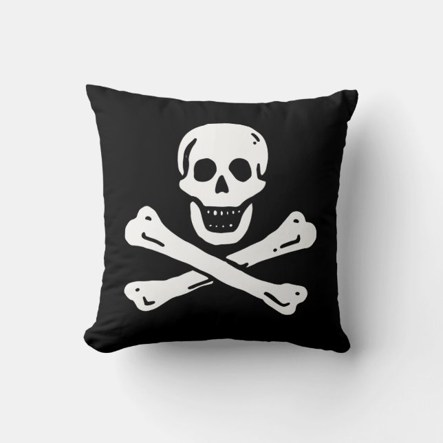 Pirate Flag Cushion (Front)