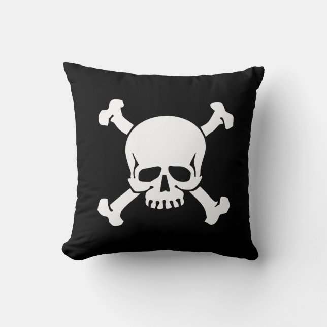 Pirate Flag Cushion (Front)