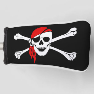 Pirate Flag Golf Head Cover