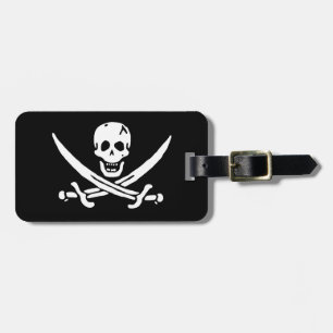 Pirate Flag Luggage Tag