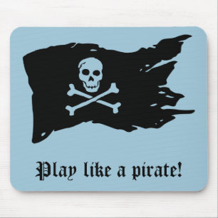 Pirate Flag Mousepad