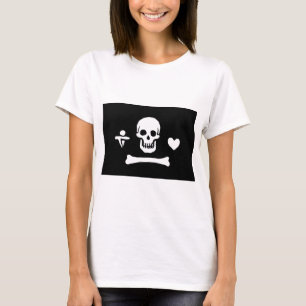 Pirate Flag of Stede Bonnet T-Shirt