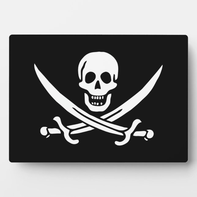 Pirate Flag Plaque (Front)