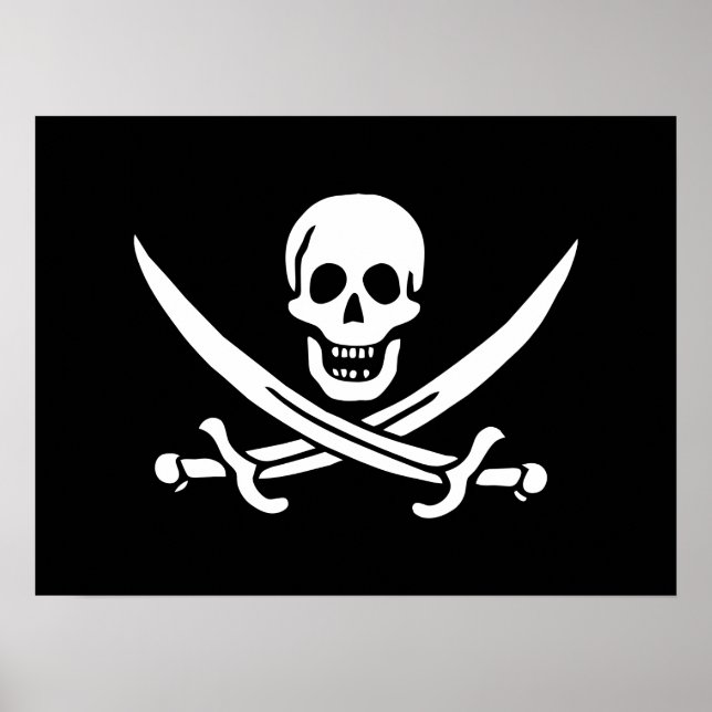 Pirate Flag Poster (Front)