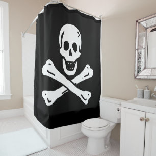 Pirate Flag Shower Curtain