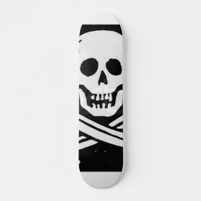 pirate-flag skateboard (Front)