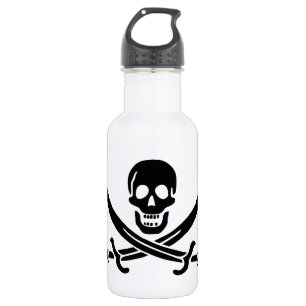 Pirate Flag Skull Crossed Swords 532 Ml Water Bottle