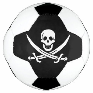Pirate Flag Skull Crossed Swords Football