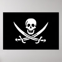 Pirate Flag Skull Crossed Swords