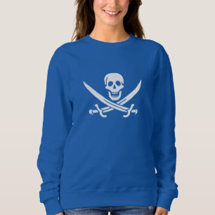Pirate Flag Skull Crossed Swords Sweatshirt