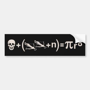 Pirate Formula Bumper Sticker