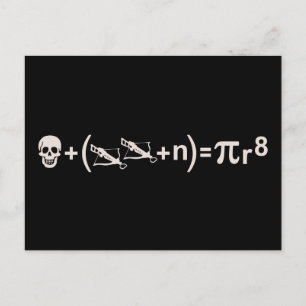 Pirate Formula Postcard
