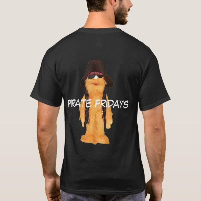 pirate fridays mens T-Shirt (Back)