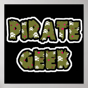 Pirate Geek Poster