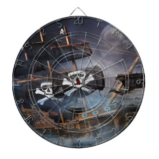PIRATE GHOST SHIP DARTBOARD