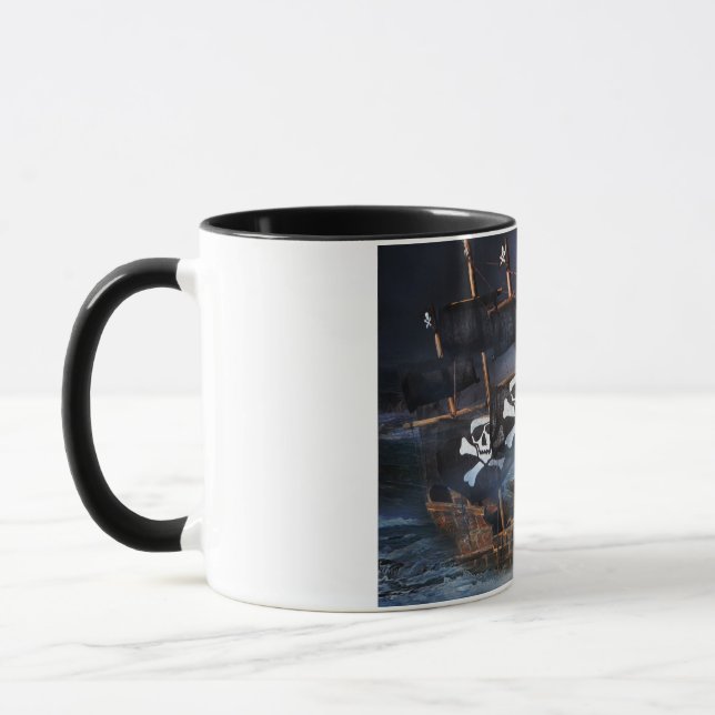 PIRATE GHOST SHIP MUG (Left)