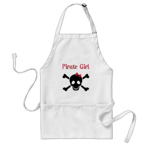 Pirate Girl Standard Apron