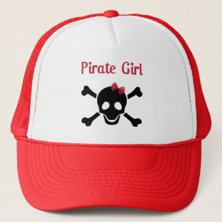 Pirate Girl Trucker Hat