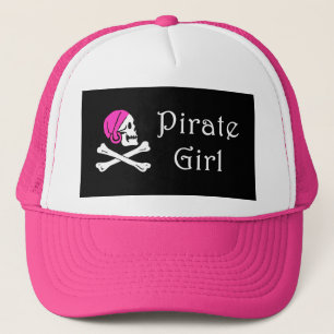 Pirate Girl Trucker Hat
