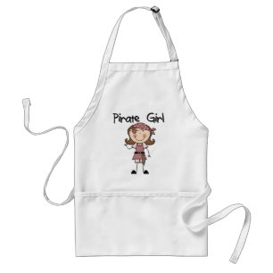 Pirate Girl Tshirts and Gifts Standard Apron
