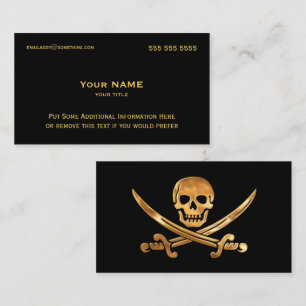 Pirate Gold Business Card