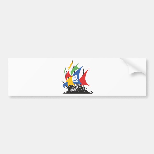 Pirate Google Bumper Sticker (Front)