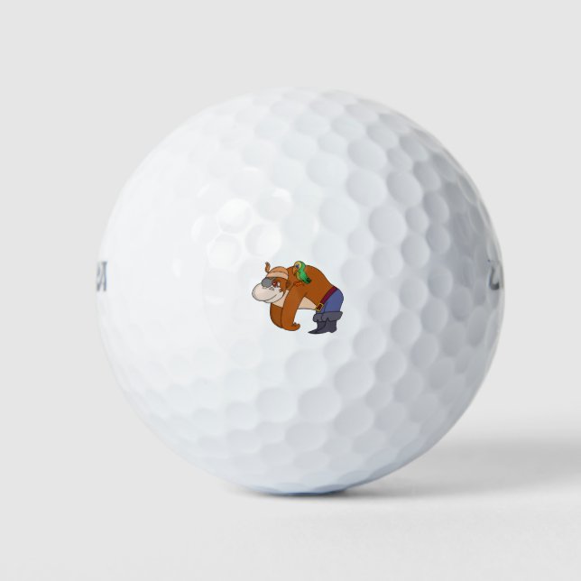 Pirate Gorilla Golf Balls (Front)