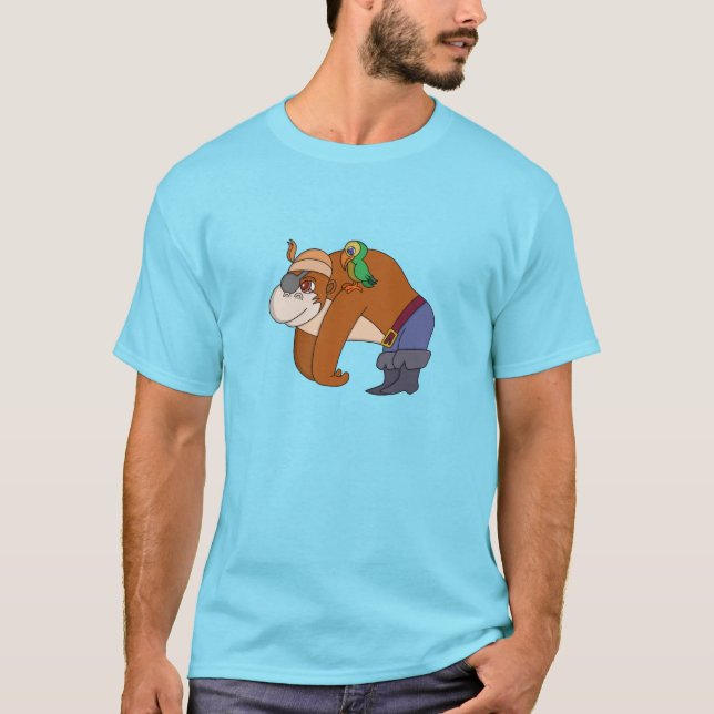 Pirate Gorilla T-Shirt (Front)