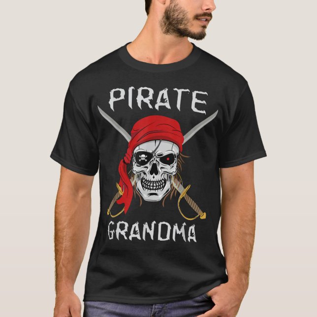 Pirate Grandma T-Shirt (Front)