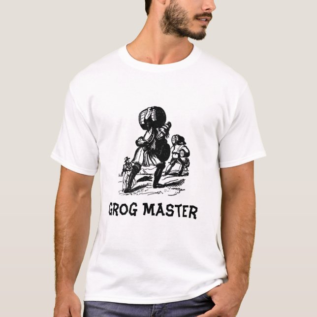 Pirate Grog Master T-Shirt (Front)