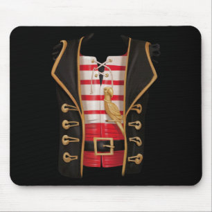 Pirate Halloween Kids Costume Tee Mouse Mat