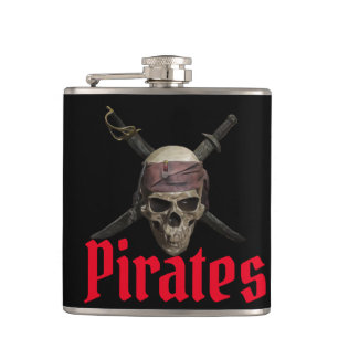 Pirate  hip flask
