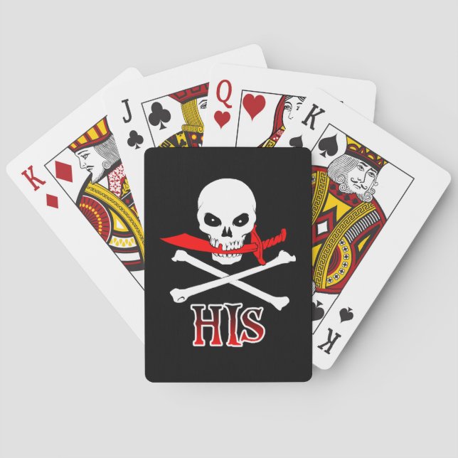 Pirate His Playing Cards (Back)