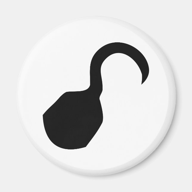 Pirate hook magnet (Front)