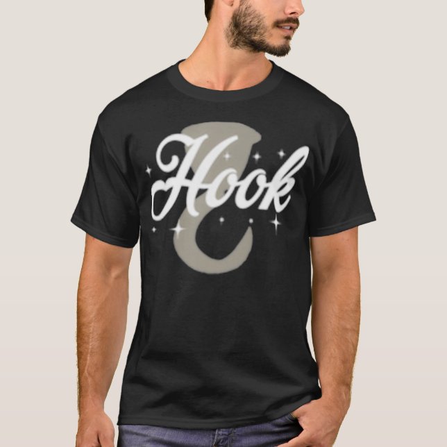 Pirate Hook peter smee wendy young forever novelty T-Shirt (Front)