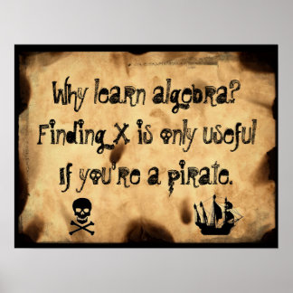 Pirate Humor Poster