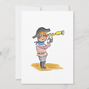 Pirate Invitation
