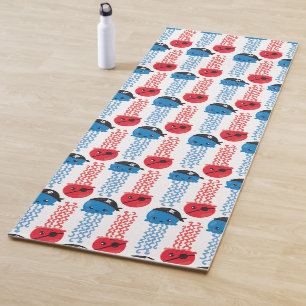 Pirate Jellyfish, Jellyfish Pattern, Sea Animals Yoga Mat