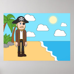 Pirate Joey Nigro Poster