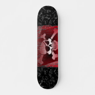 Pirate Jolly Roger Skateboard