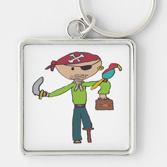 Pirate Key Ring (Front)