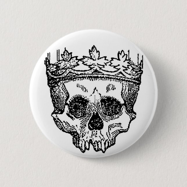 Pirate King 6 Cm Round Badge (Front)