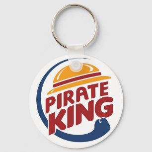 Pirate King Logo Key Ring